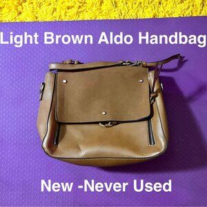 NEW Light Brown Aldo Handbag